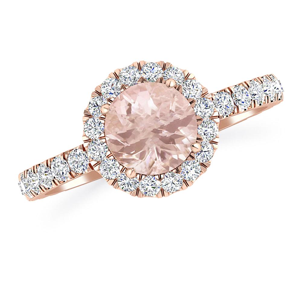 Rose Gold - Morganite