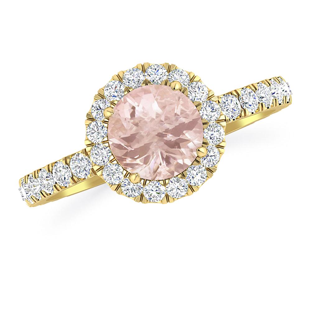 Yellow Gold - Morganite