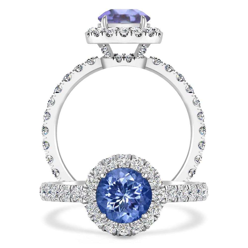 White Gold - Tanzanite