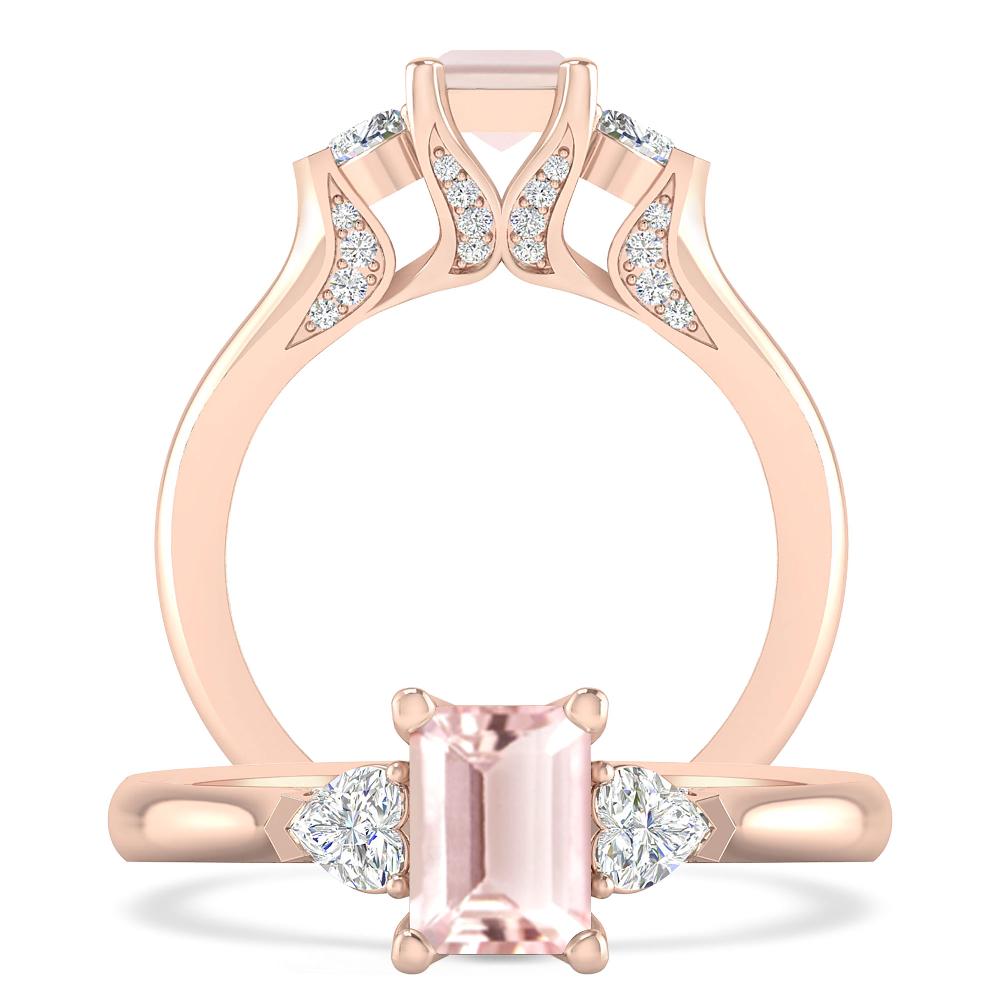 Rose Gold - Morganite