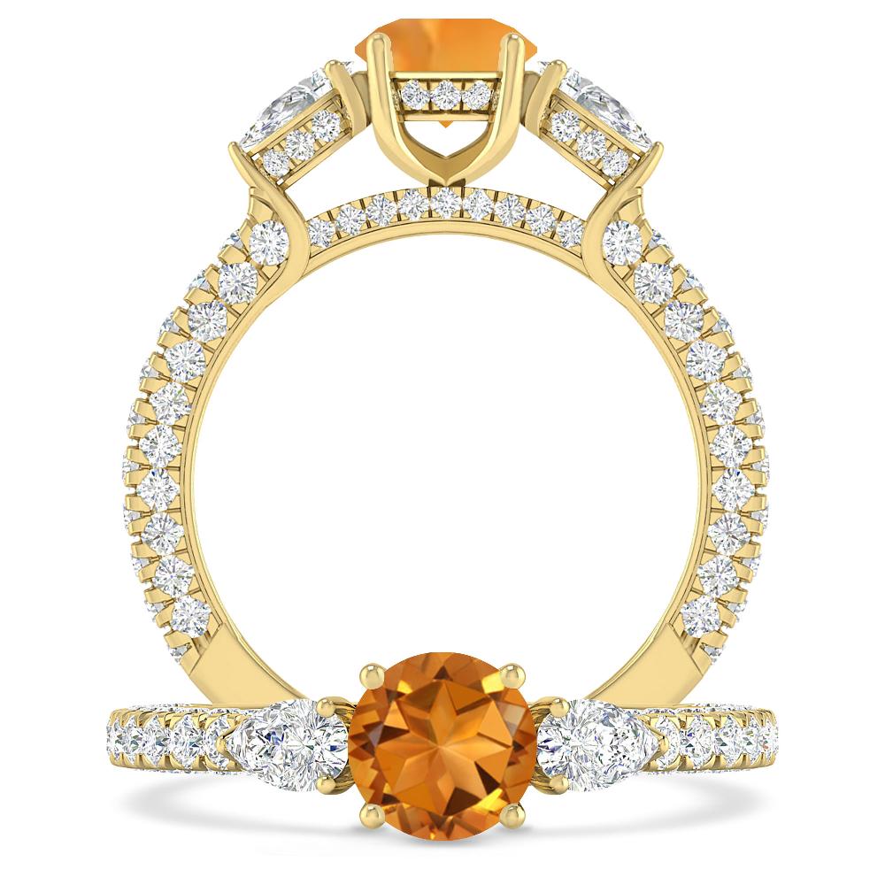 Yellow Gold - Citrine