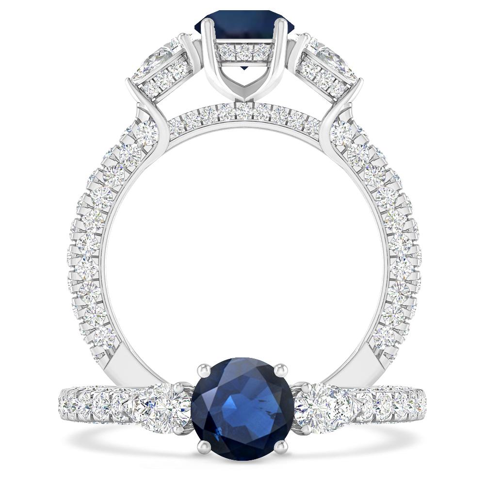White Gold - Sapphire