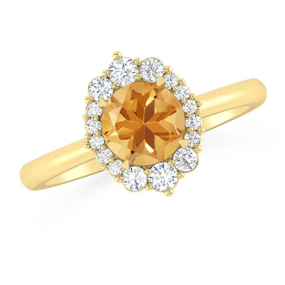 Yellow Gold - Citrine