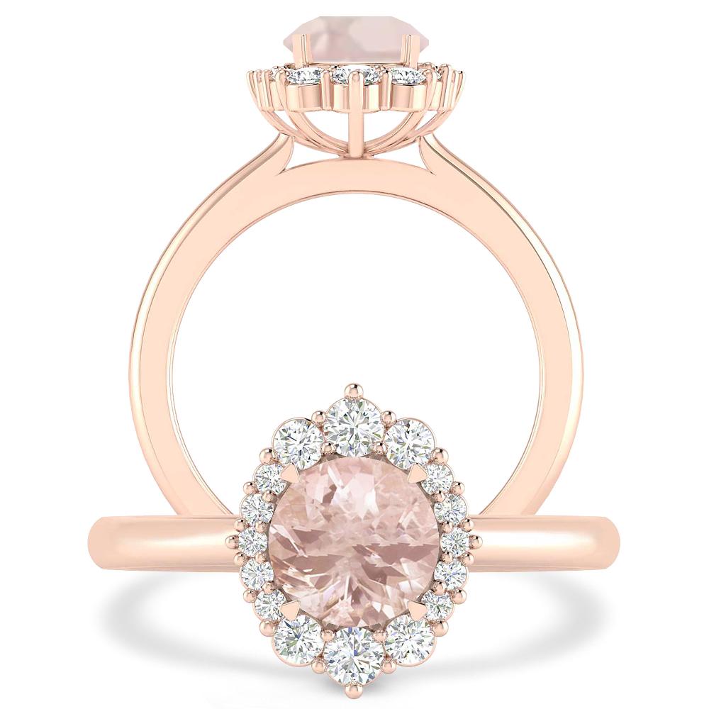 Rose Gold - Morganite
