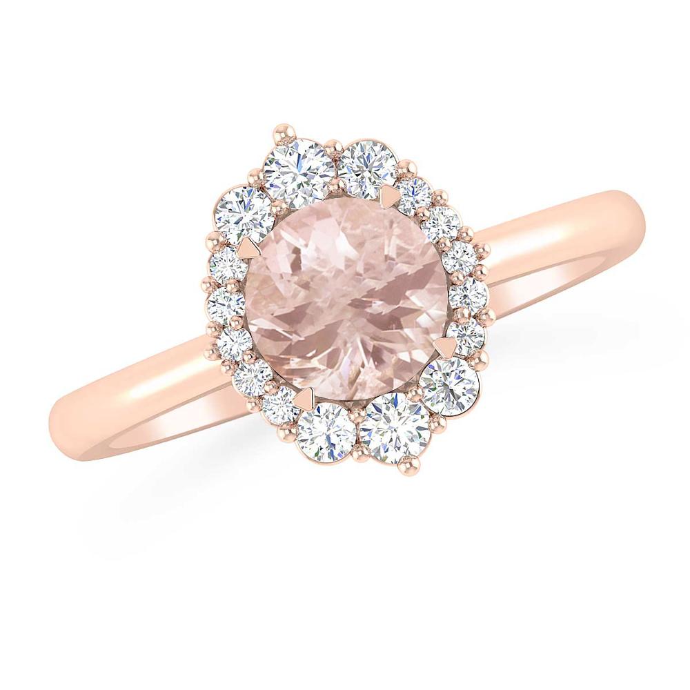 Rose Gold - Morganite