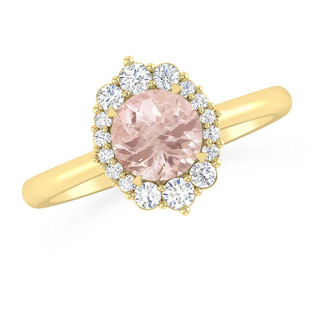 Yellow Gold - Morganite