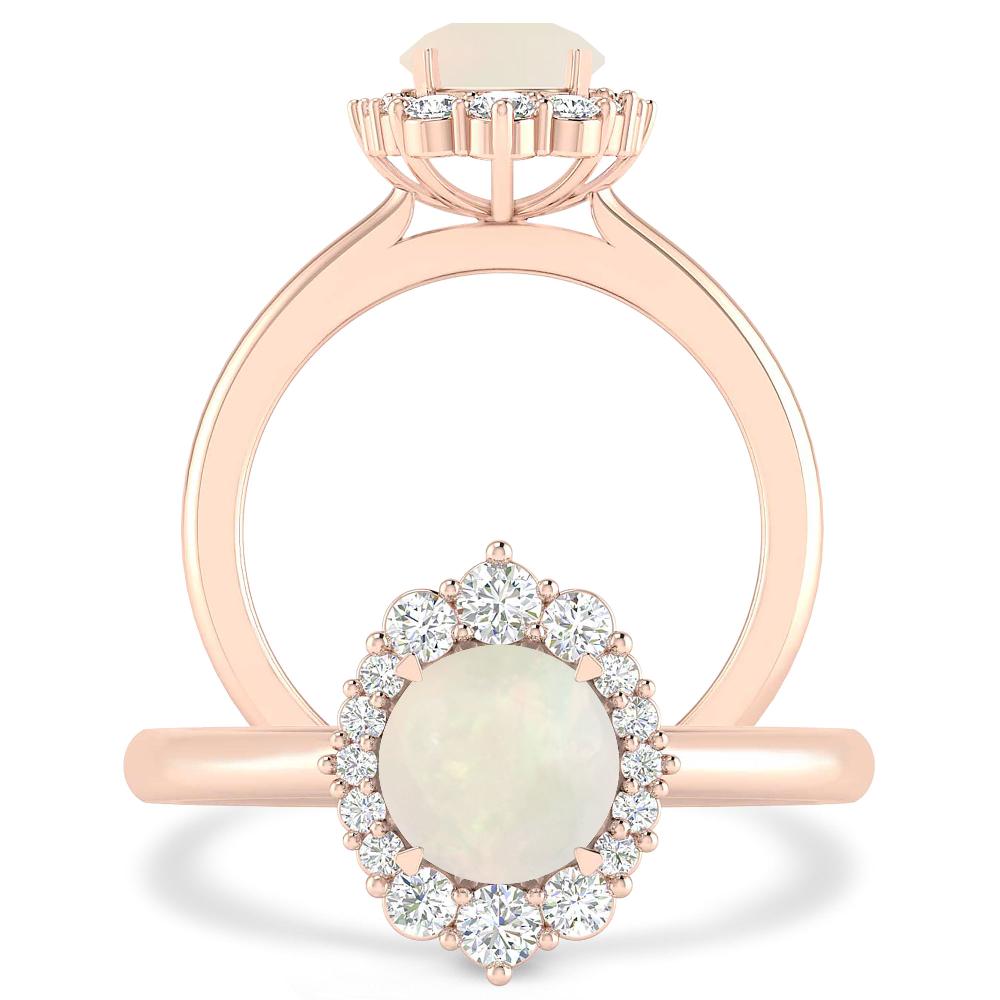 Rose Gold - Opal