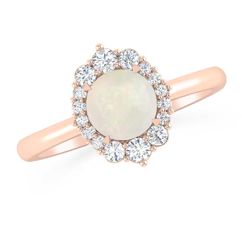 Rose Gold - Opal
