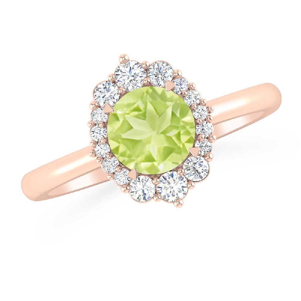 Rose Gold - Peridot