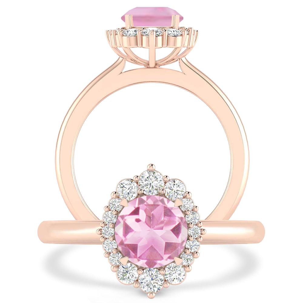 Rose Gold - Pink Tourmaline