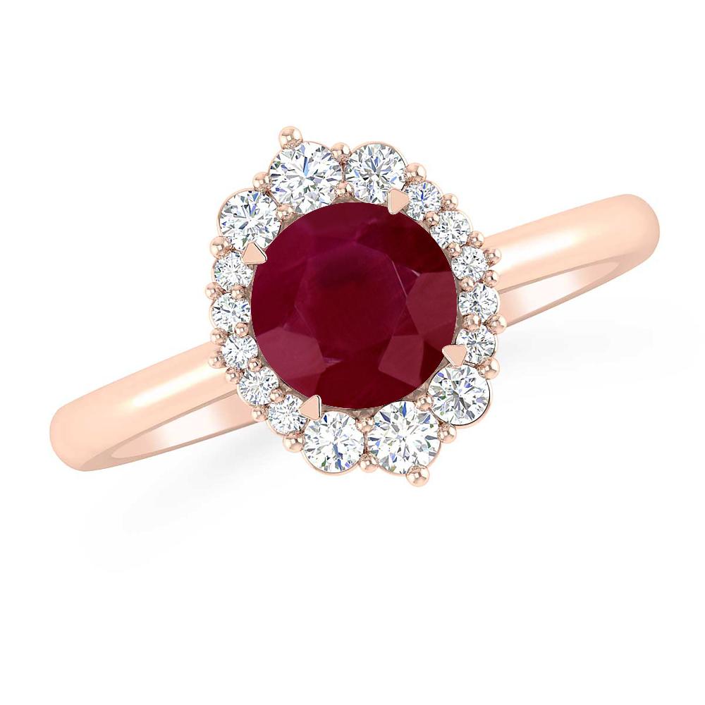 Rose Gold - Ruby