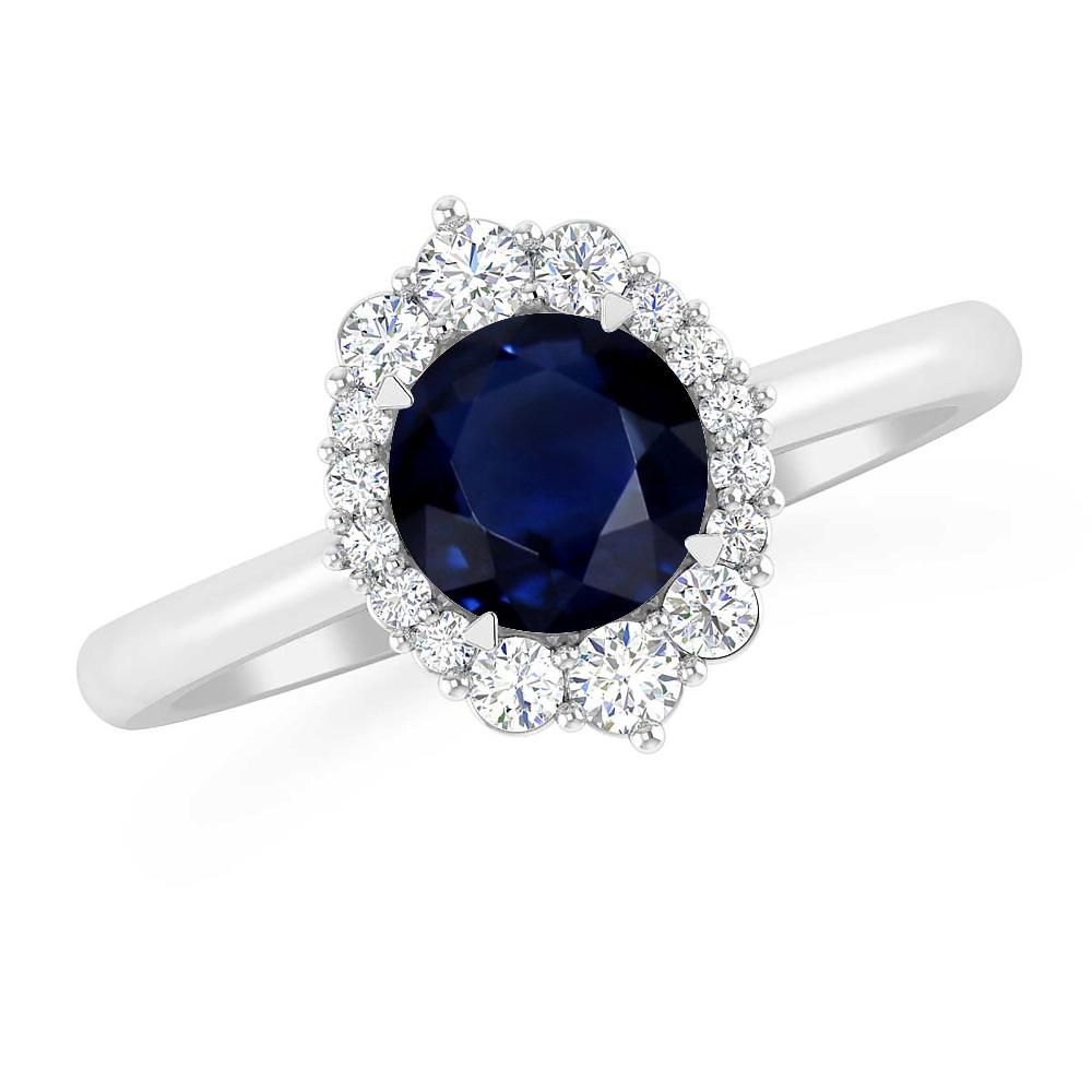 White Gold - Sapphire