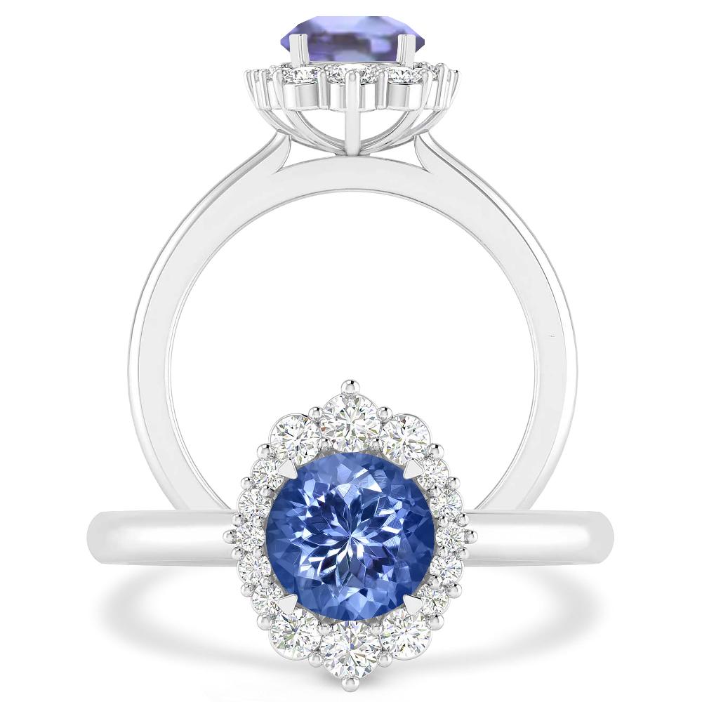 White Gold - Tanzanite