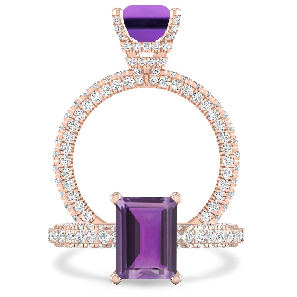 Rose Gold - Amethyst