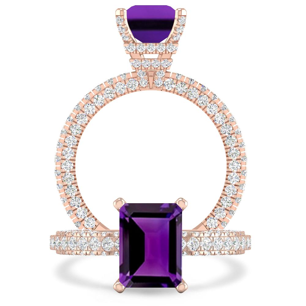 Rose Gold - Amethyst