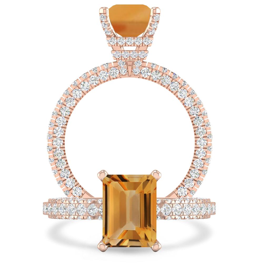 Rose Gold - Citrine