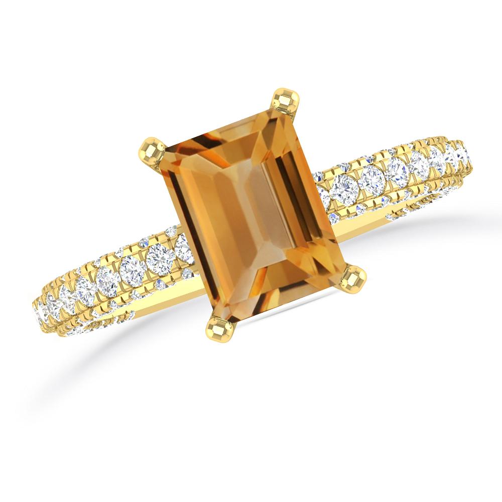 Yellow Gold - Citrine