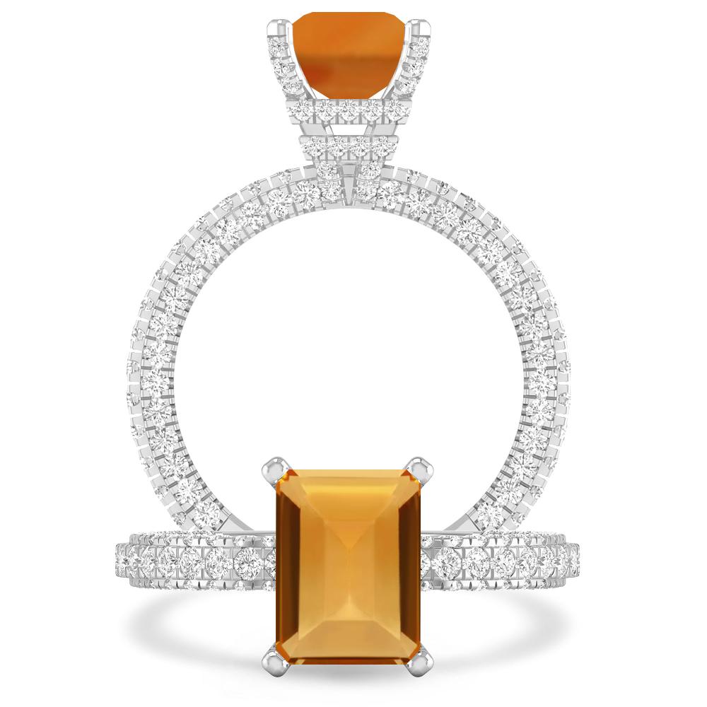 White Gold - Citrine