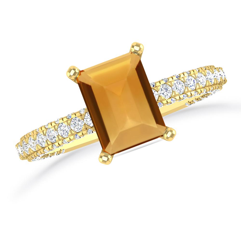 Yellow Gold - Citrine