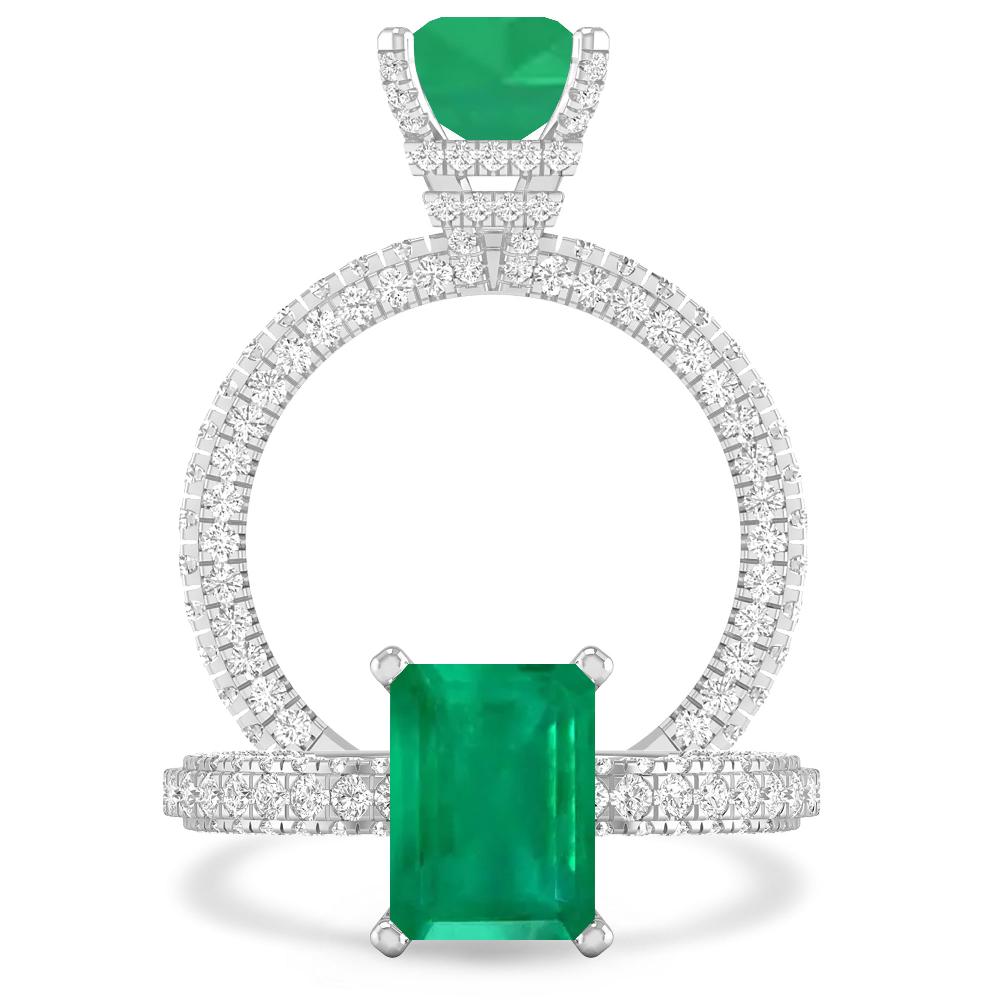 White Gold - Emerald