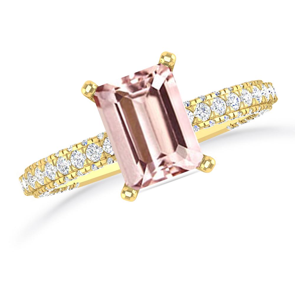 Yellow Gold - Morganite