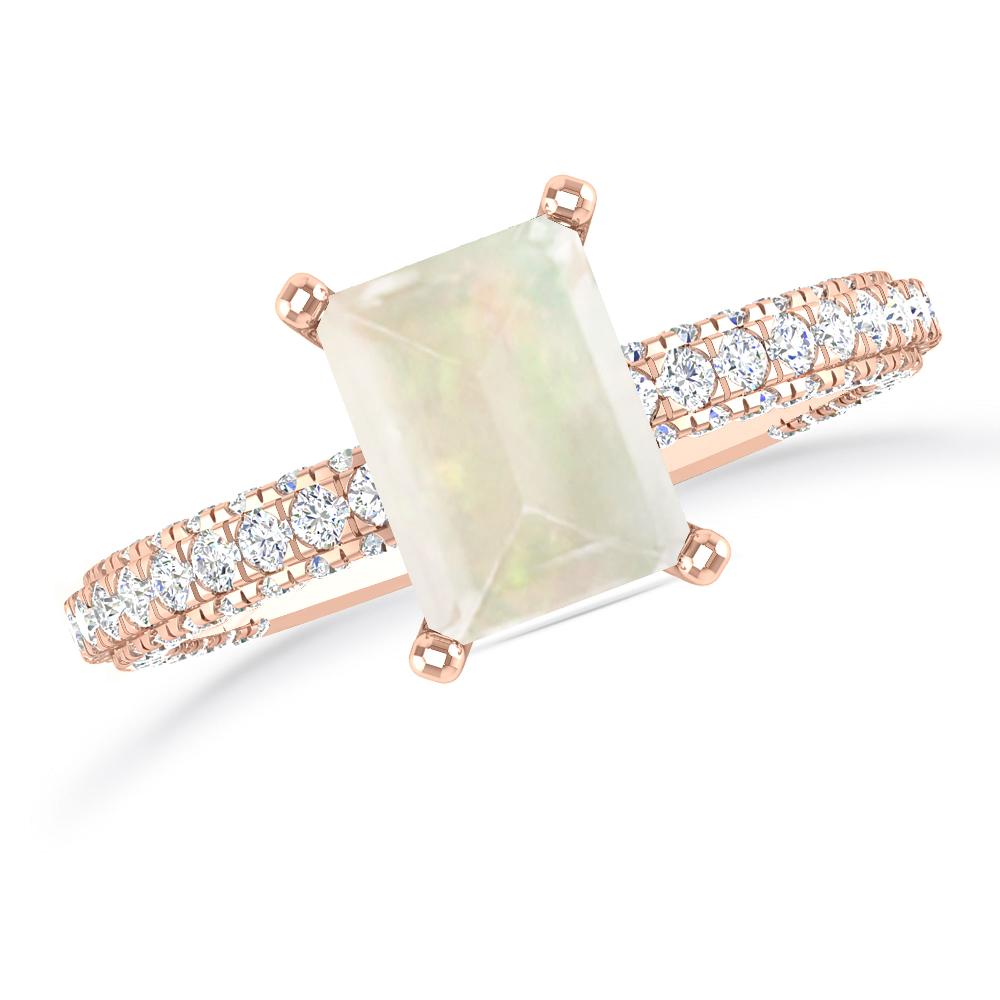 Rose Gold - Opal