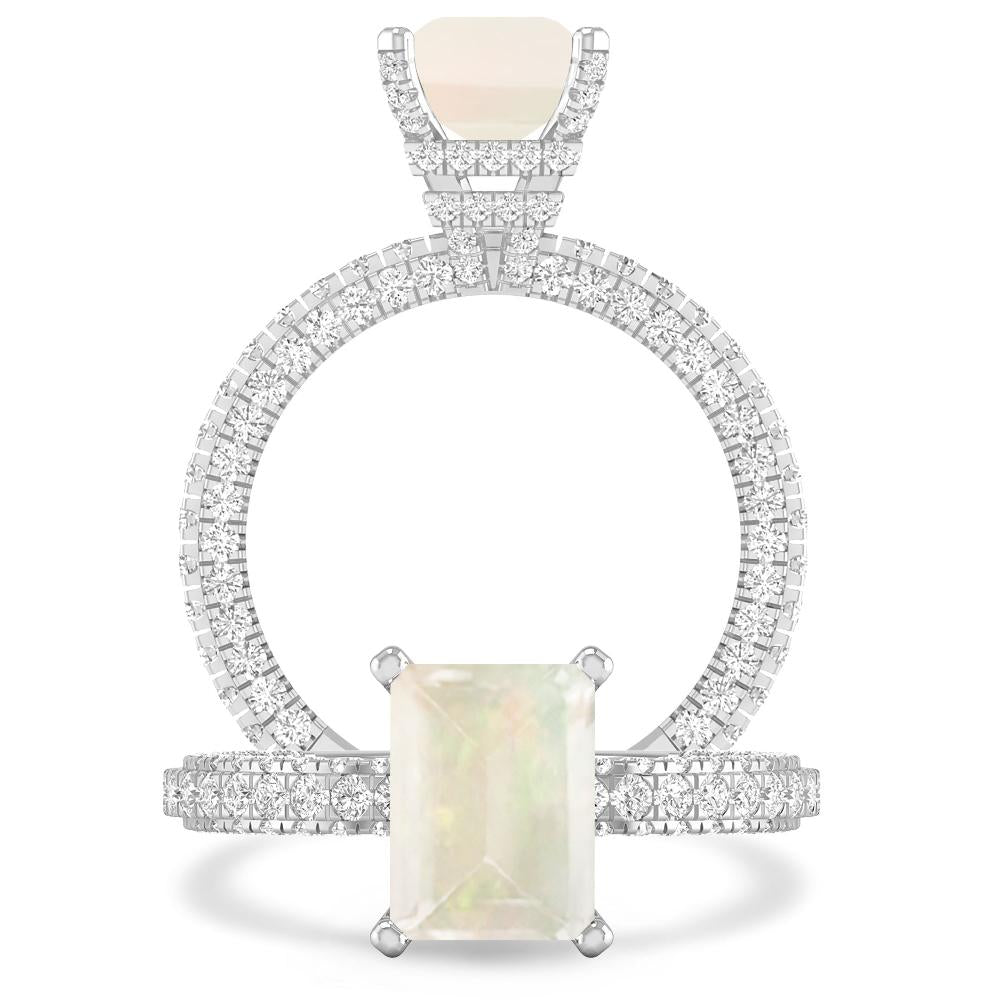 White Gold - Opal
