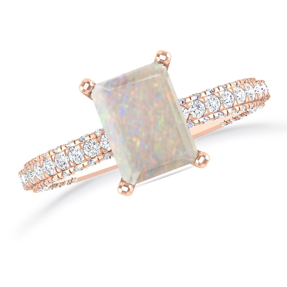 Rose Gold - Opal