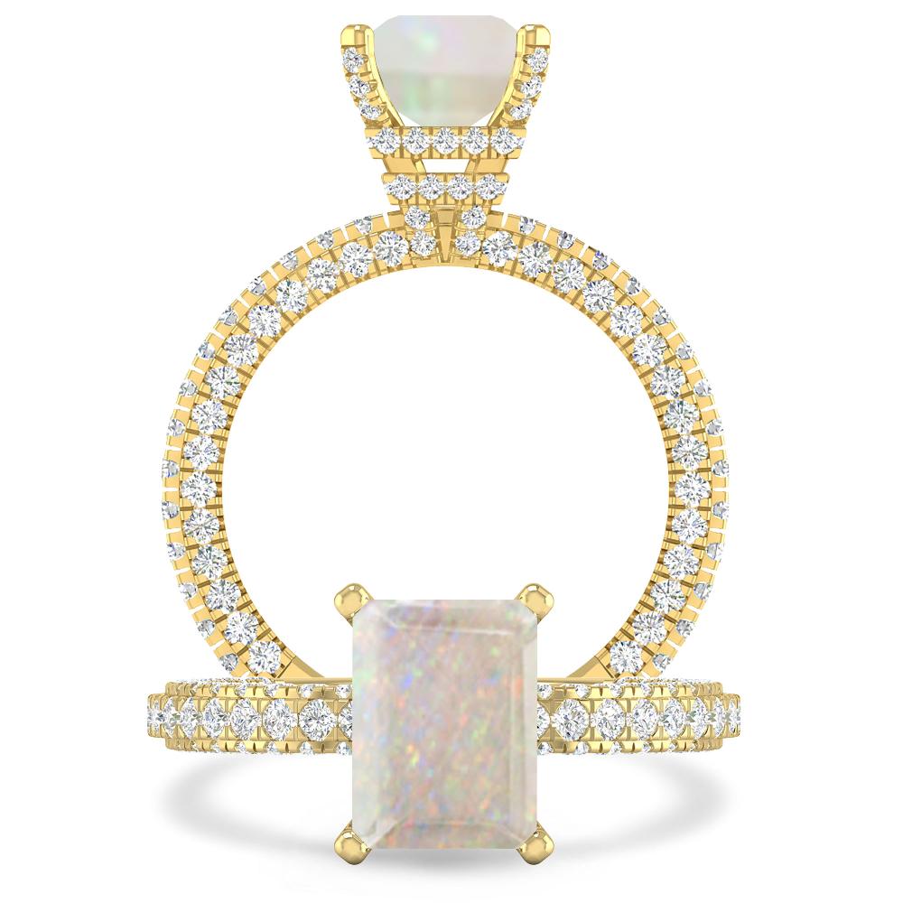 Yellow Gold - Opal