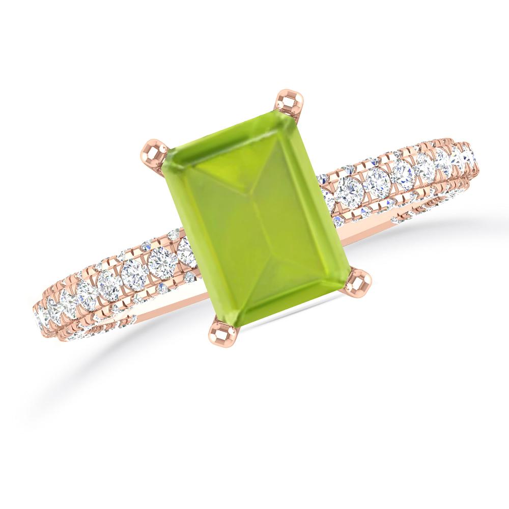 Rose Gold - Peridot