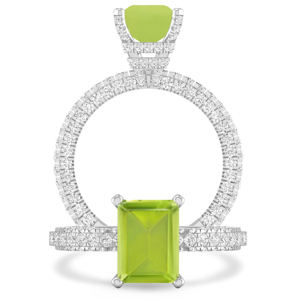 White Gold - Peridot