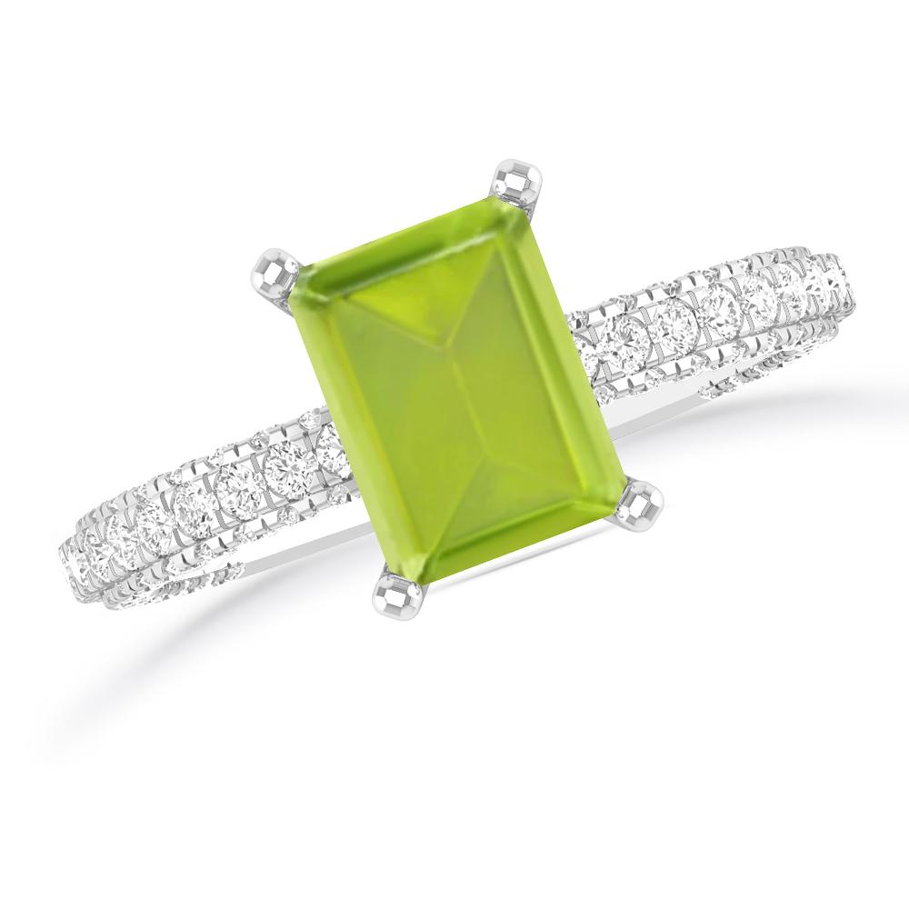 White Gold - Peridot