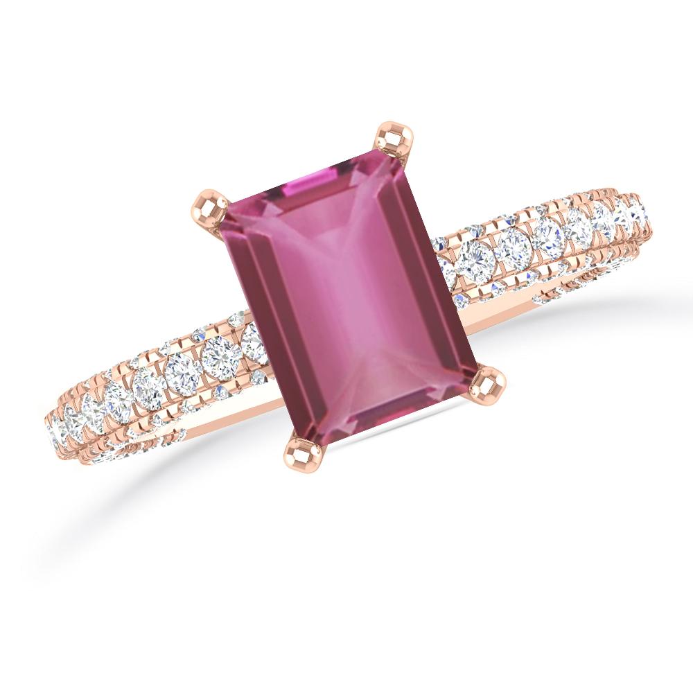 Rose Gold - Pink Tourmaline