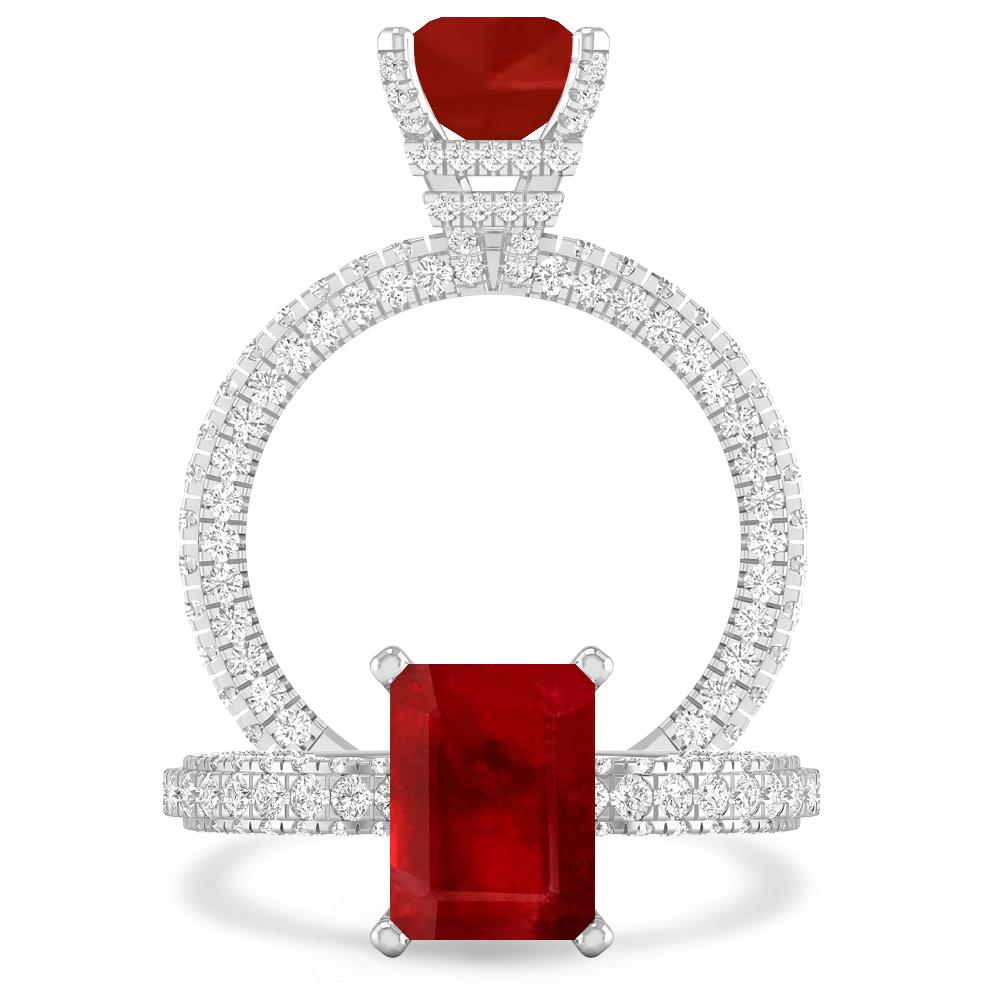 White Gold - Ruby