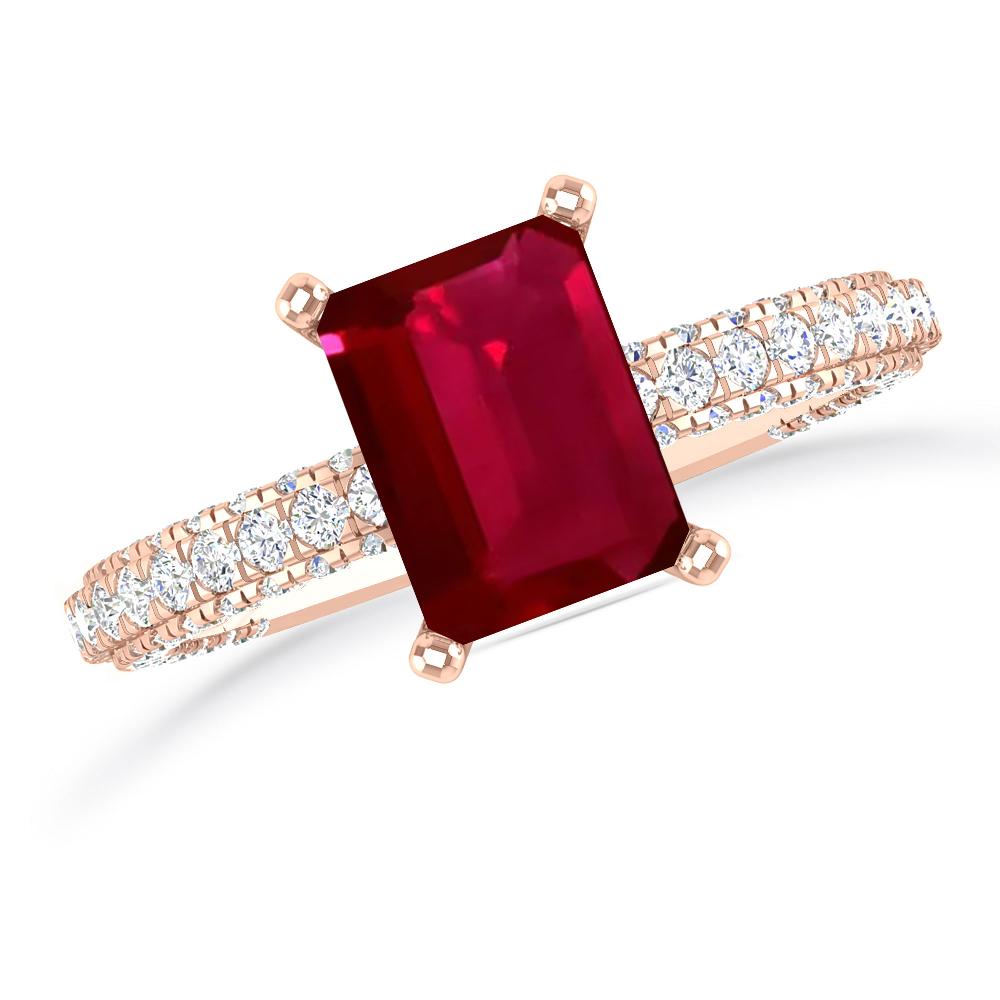 Rose Gold - Ruby