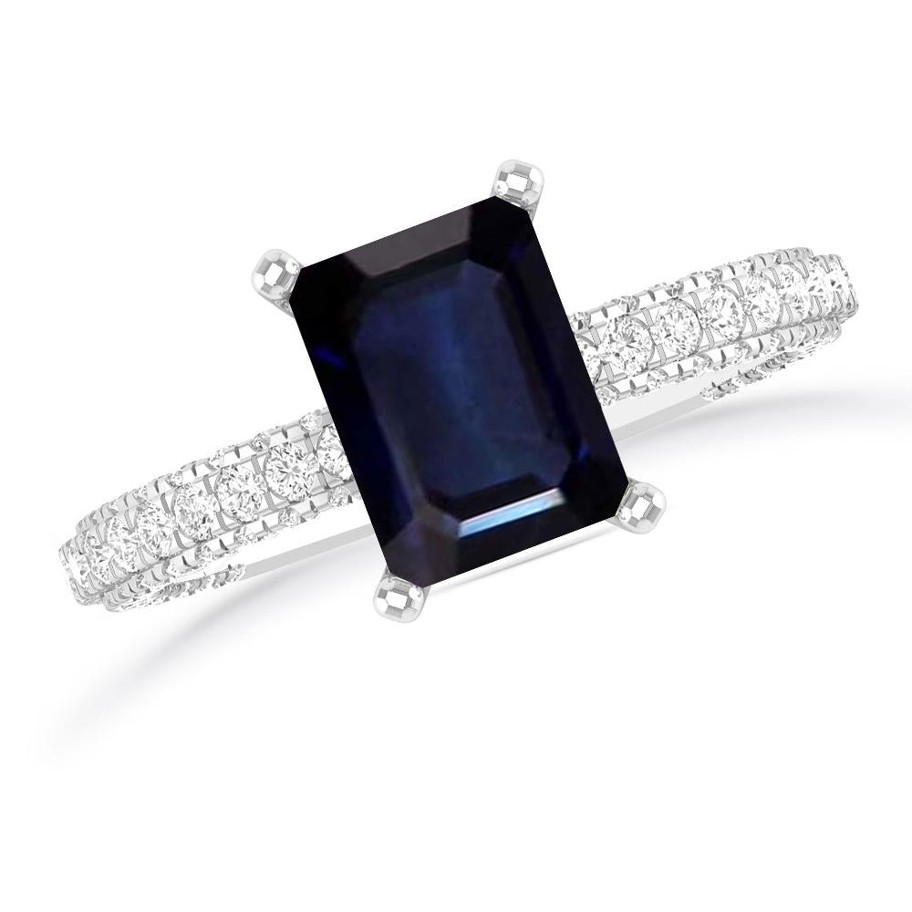 White Gold - Sapphire