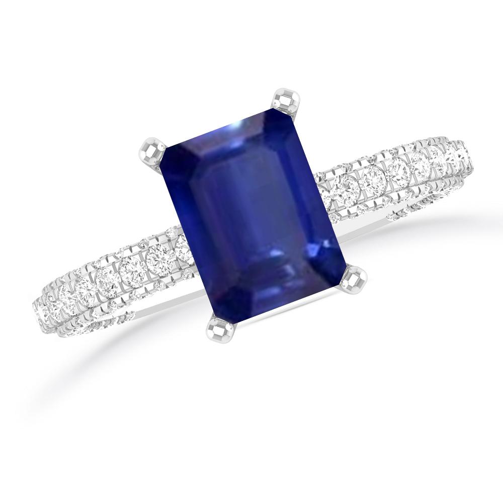 White Gold - Sapphire