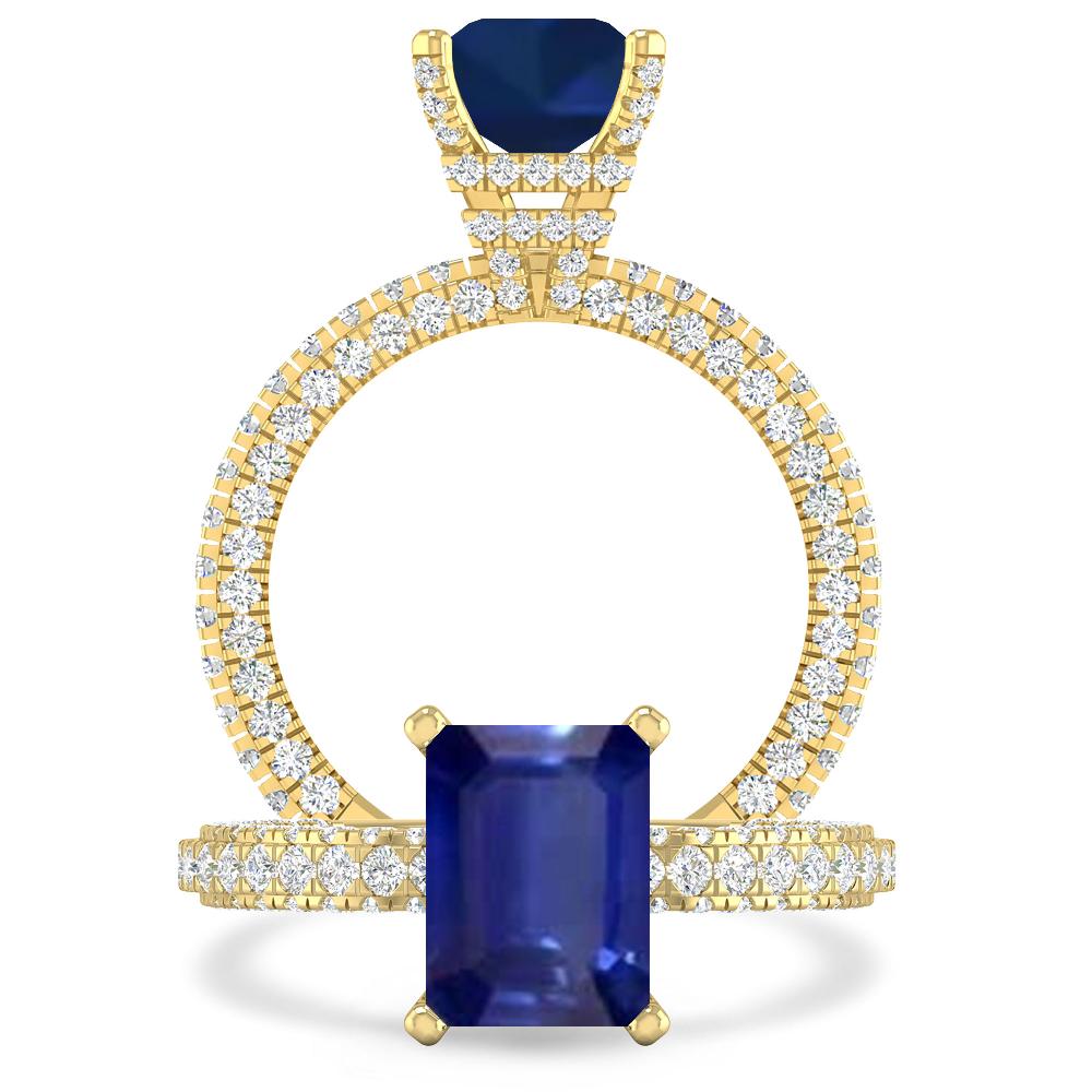 Yellow Gold - Sapphire
