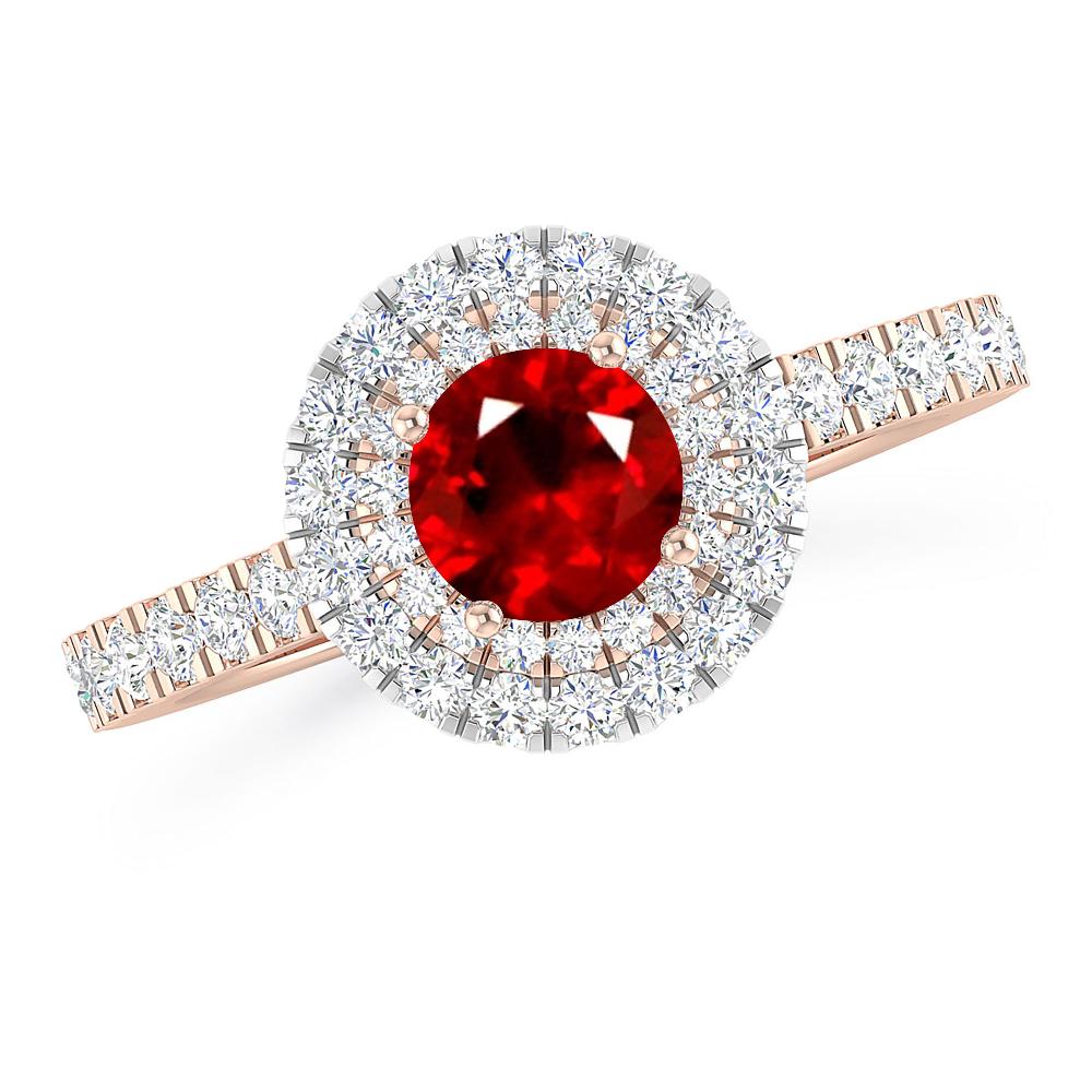 Rose Gold - Ruby