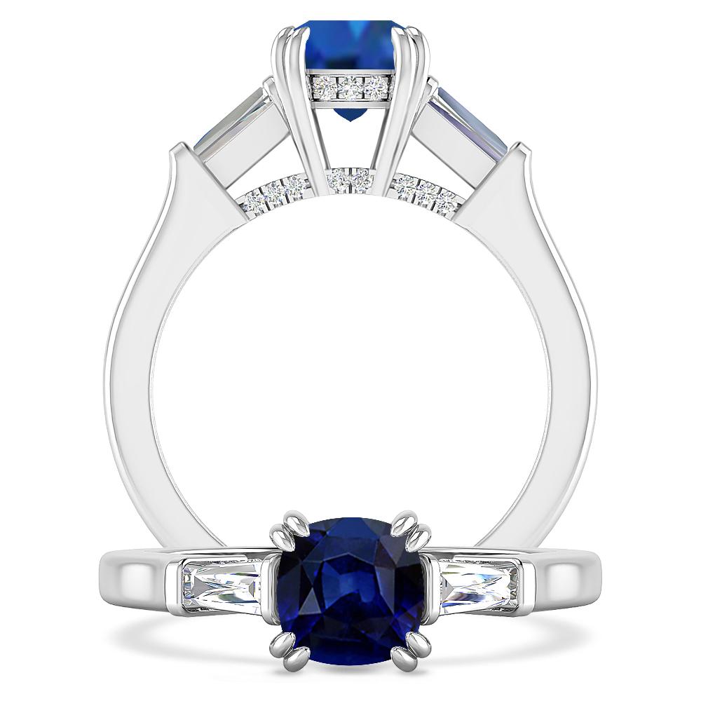 White Gold - Sapphire