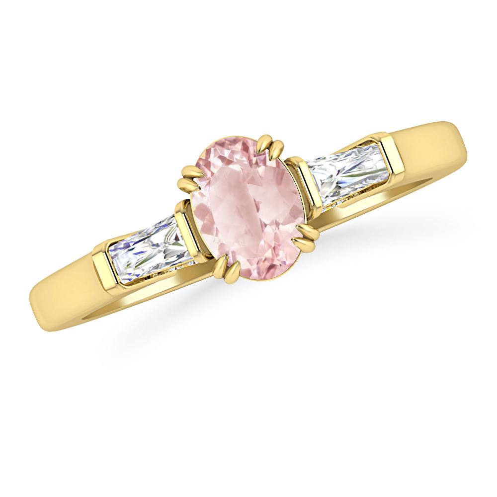 Yellow Gold - Morganite