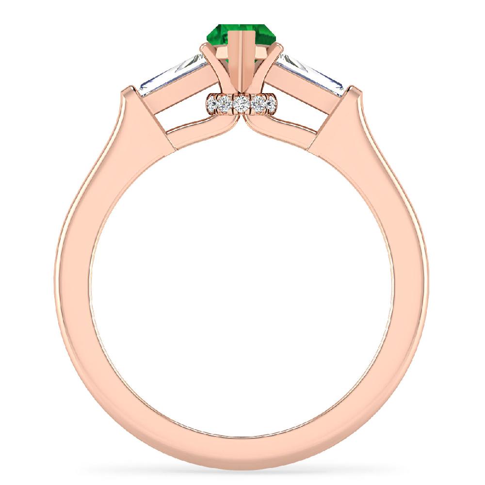 Rose Gold - Emerald