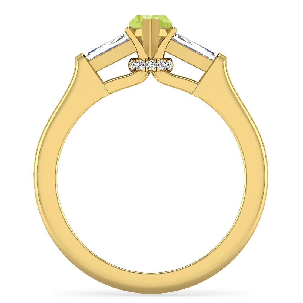 Yellow Gold - Peridot