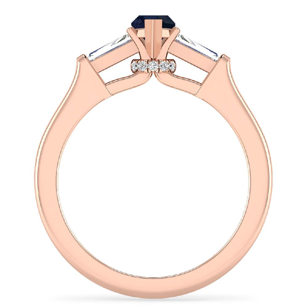 Rose Gold - Sapphire