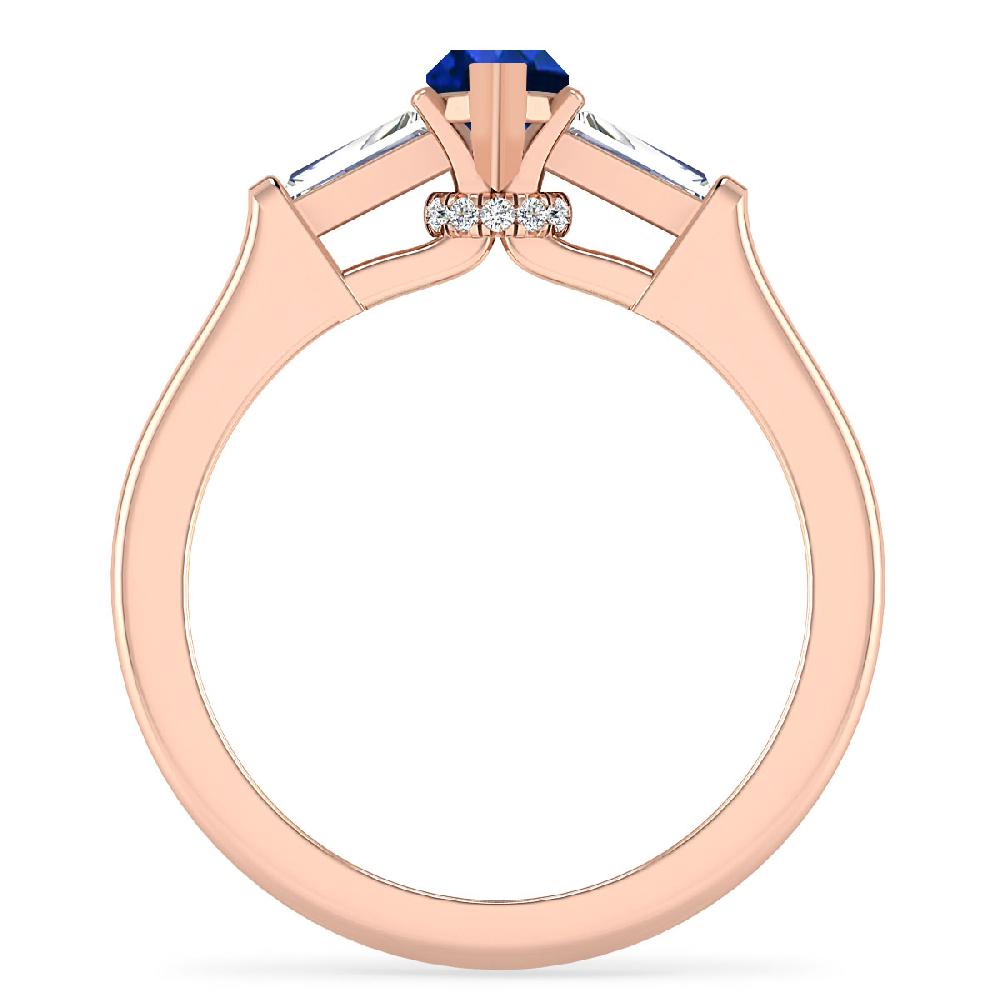 Rose Gold - Sapphire