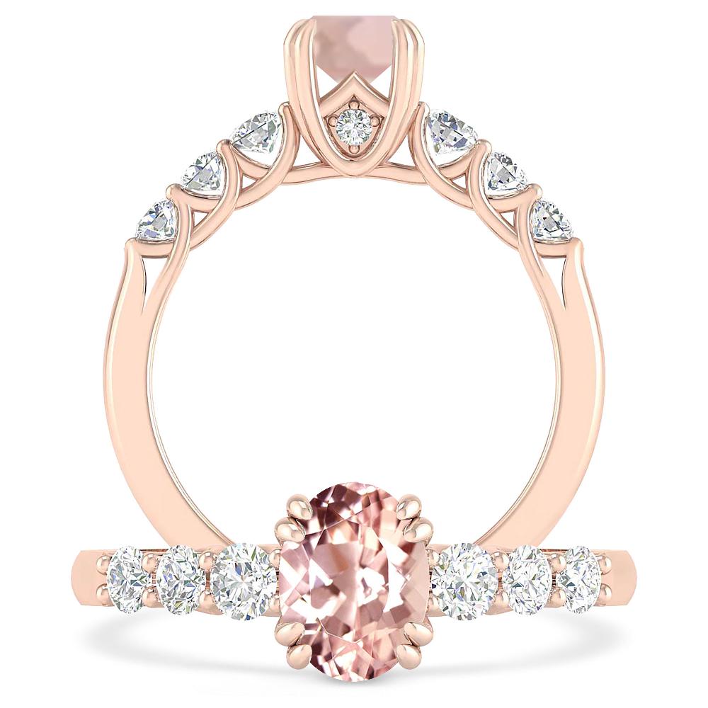 Rose Gold - Morganite