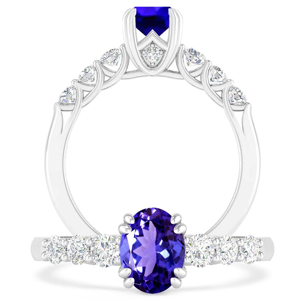 White Gold - Tanzanite