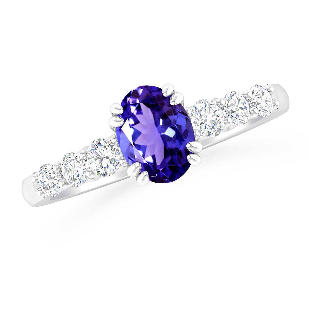 White Gold - Tanzanite