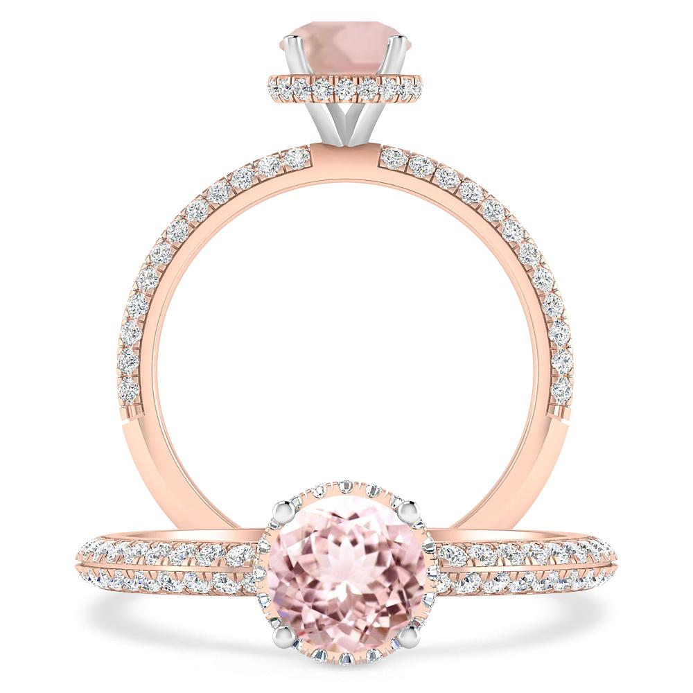 Rose Gold - Morganite