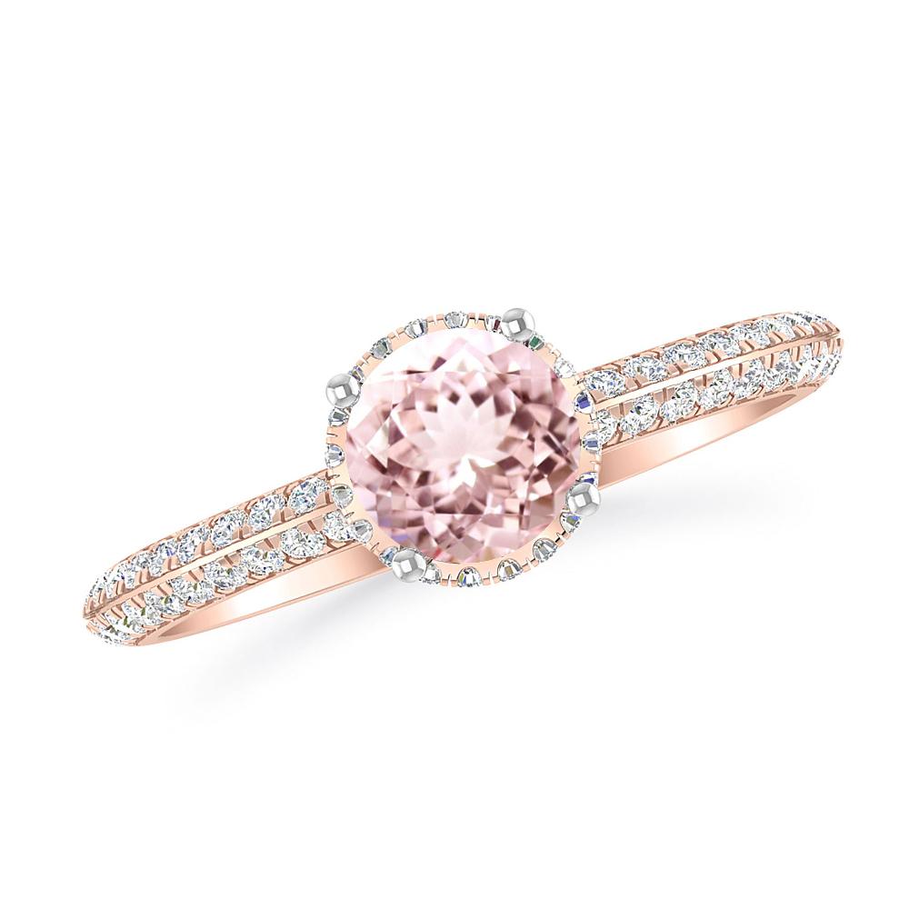 Rose Gold - Morganite